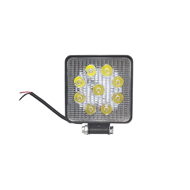 PJ1106-27W Motor Aydınlatma Kasası 9 SMD Ledli 12-24V Off Road (Beyaz)