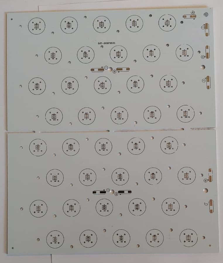 40 led 20x2 DJT-20XP3535 Led Pcb 27x23cm