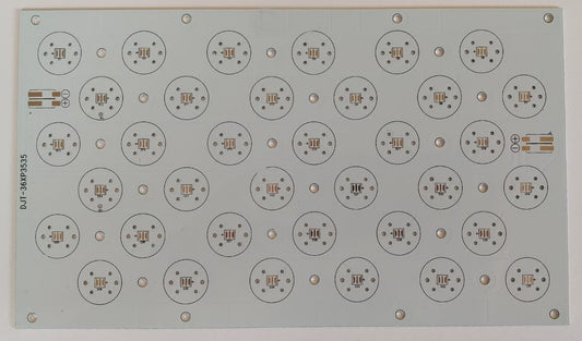 36 Led DJT-36XP3535 Led Pcb 13,9x24cm