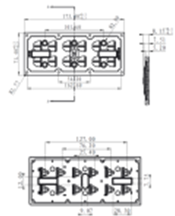 Darkoo 12'li 135*55D Lens DK-173-135*55-TPII-M-H-PH-G4-12H1-NN1