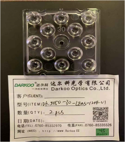 Darkoo 12'li 30D Lens DK-5050-30-LENS-12H1-V1