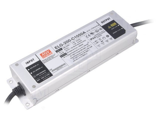 Meanwell 200W 1050mA 95-190V Adaptör ELG-200-C1050A