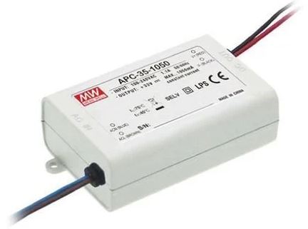 APC-35-1050 11-33 Volt 1050 mA IP42 Meanwell