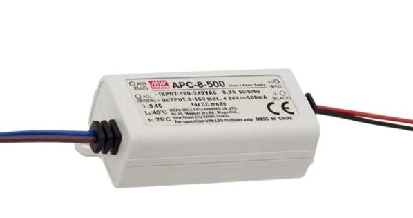 APC-8-500 8-16 Volt 500 mA IP42 Meanwell