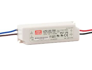 LPC-20-700 9-30 Volt 700 mA IP67 Meanwell