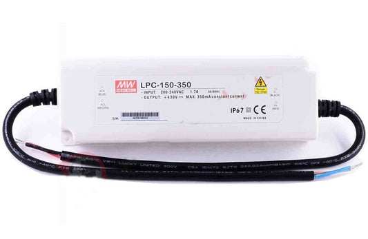 LPC-150-350 215-430 Volt 350 mA IP67 Meanwell