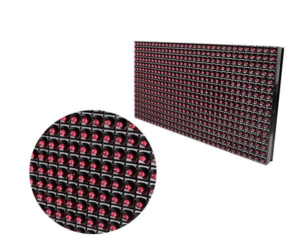 P10 Panel Dip Led - Kayan Yazı Paneli 16x32 Tek Renk