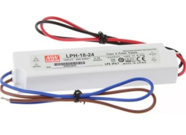 LPH-18-24 24 Volt 0.75 Amper IP67 Meanwell