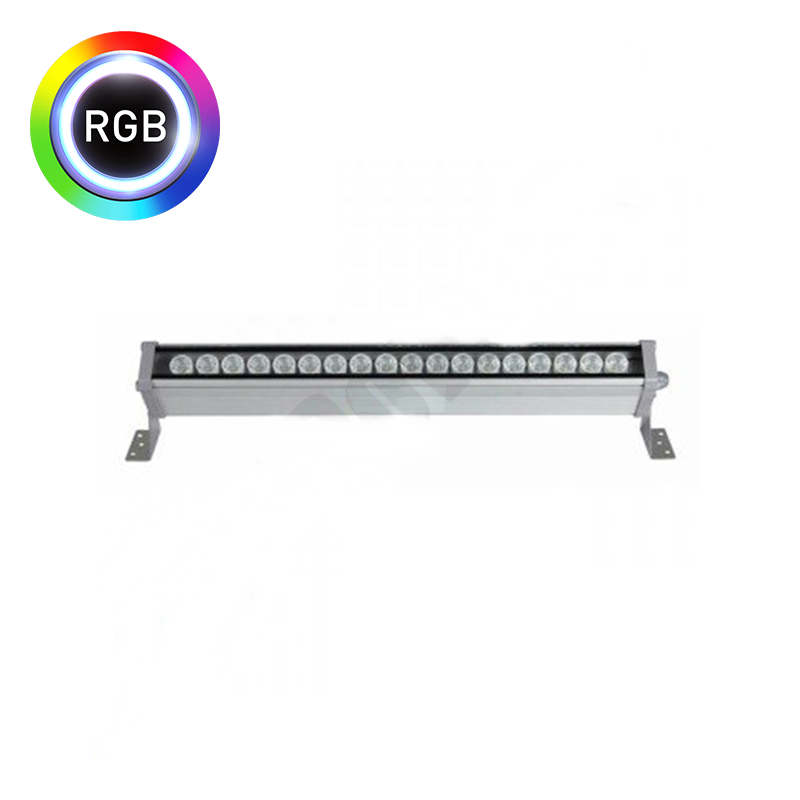 Powermax Wallwasher - Dış Cephe Aydınlatma - Duvar Boyama 50 Cm 18 Watt RGB 220Volt - IR Kumandalı