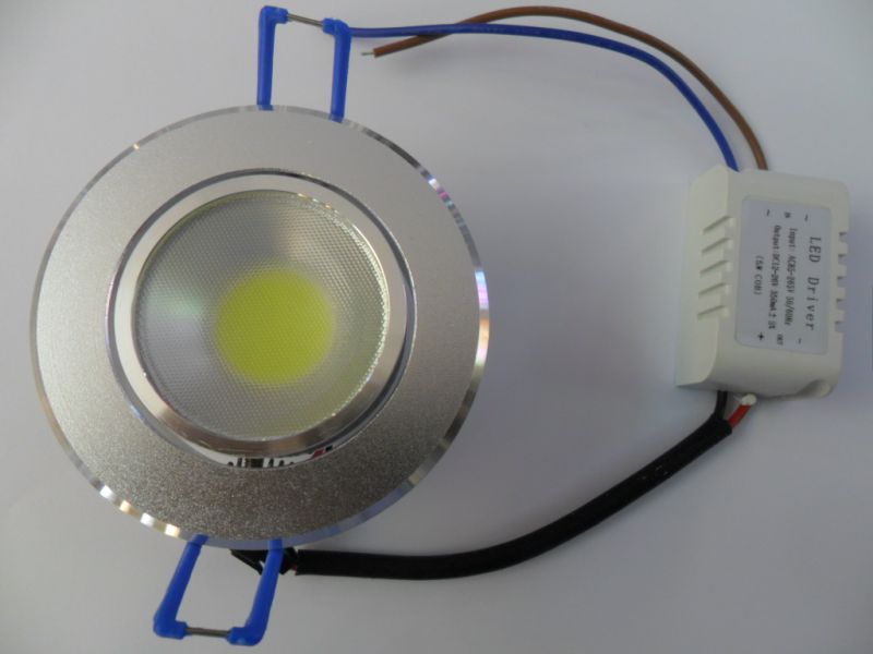 Beyaz 24 Volt 5 Watt Downlight Lamba