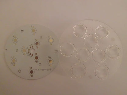 9Lu Dijital Lens+Pcb Takım 45 Derece Tırtıklı