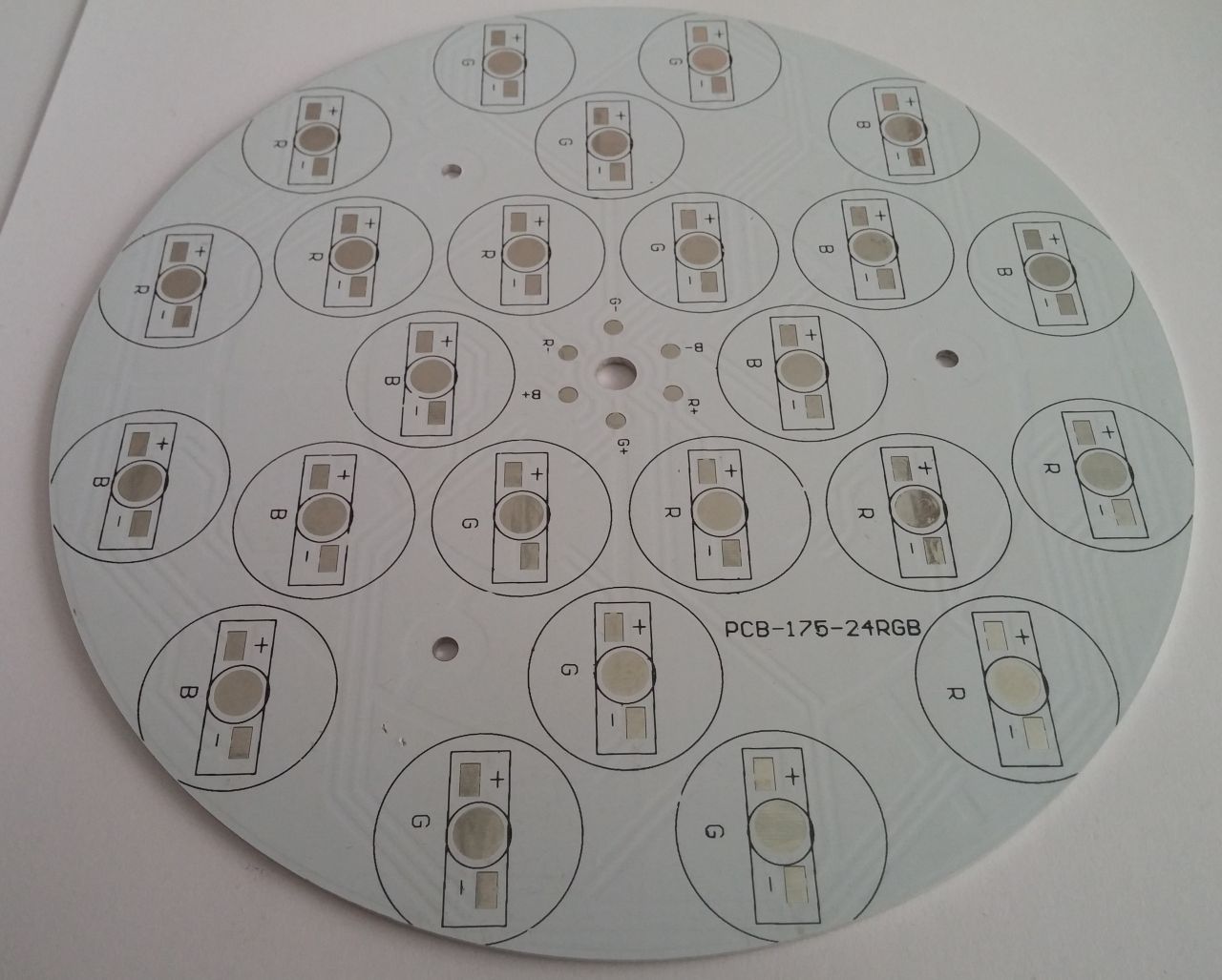 24x1 Seri Pcb-175-24  / 24Lü Round Powerled Pcb Grup Lens Model