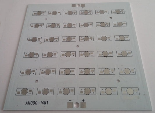 36 Led İçin Powerled Pcb 16x16cm Ak000-14R1