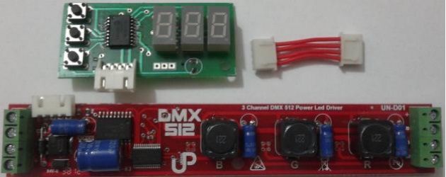 DMX512 Powerled Sürücü + Numaratör