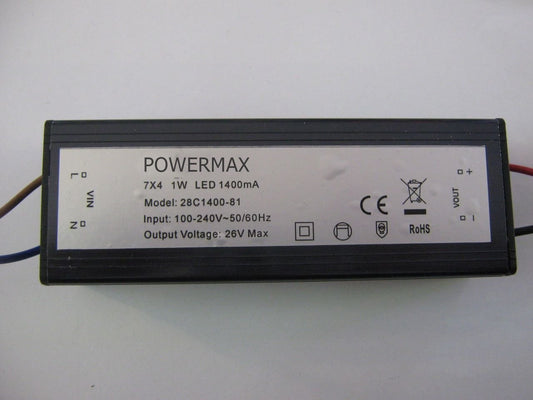 9-26 volt 1400mA Powermax AT28C1400-81