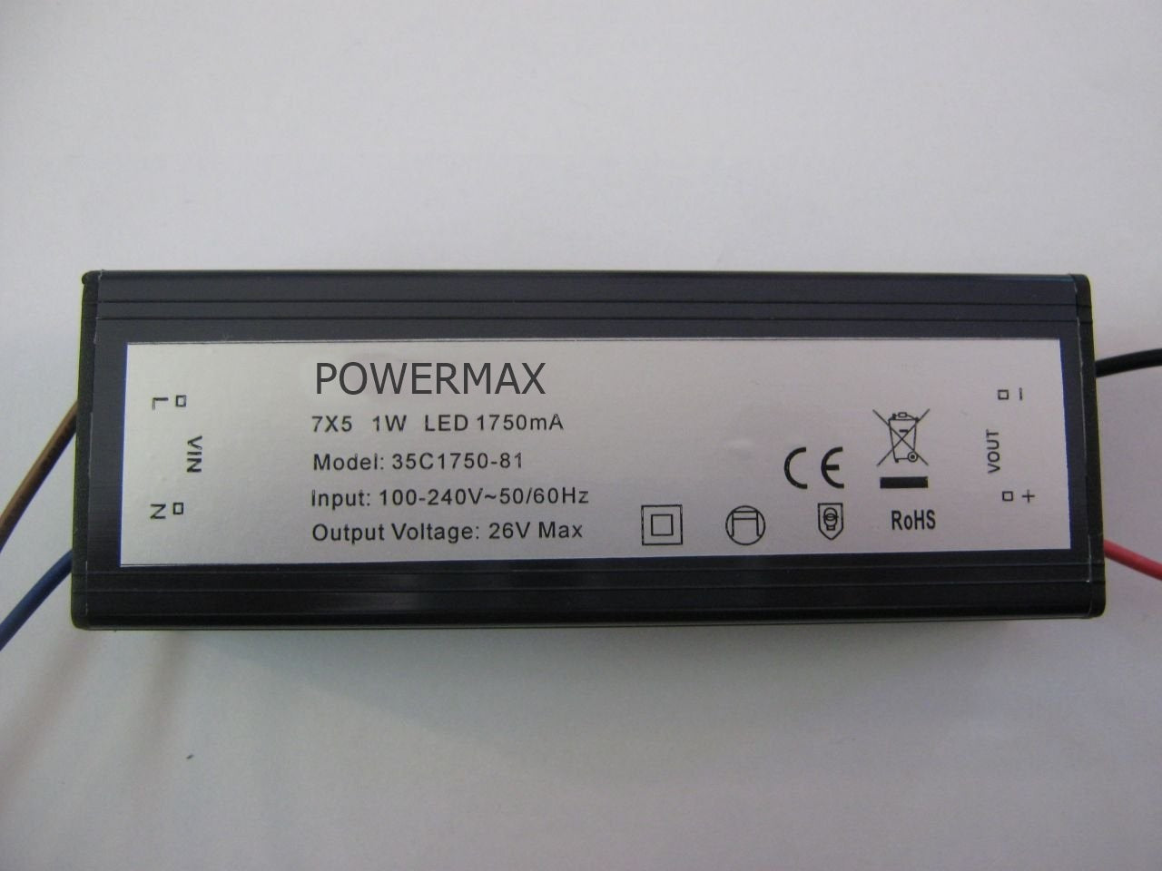 9-25volt 1750mA Powermax AT35C1750-81