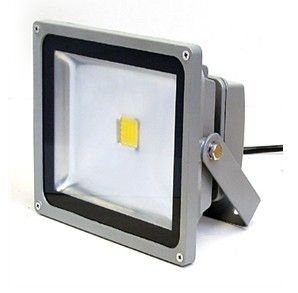 COB LED Projektör IP66 Dış Mekan Beyaz Kasa
