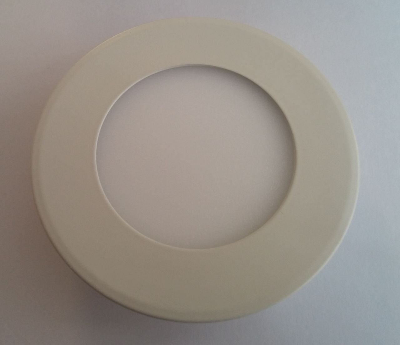 Beyaz - Yuvarlak Led Panel Işık 15 Watt Slim Downlight