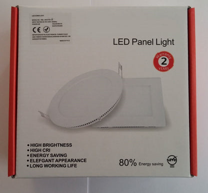 Günışığı - Yuvarlak Led Panel Işık 12 Watt Slim Downlight