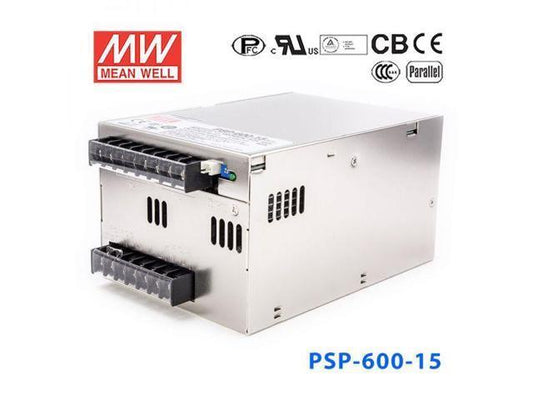 PSP-600-15 15Vdc 40.0Amp Adaptör Meanwell