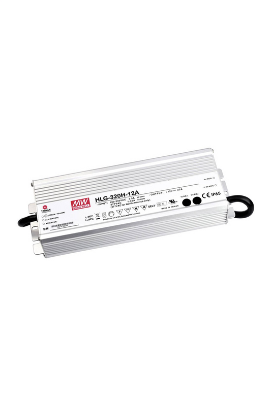 Mean Well HLG-320H-12A 264W 12V 22A LED Sürücü