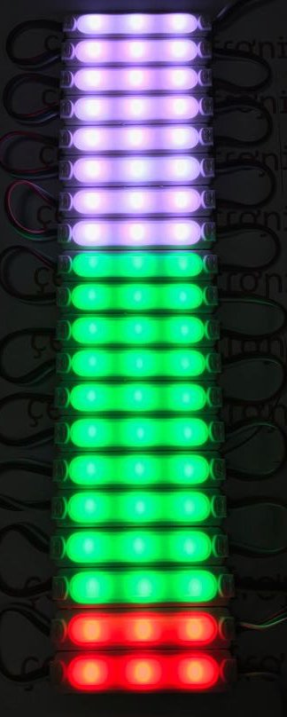 Powermax 12V RGB Pixel Modül Led (20'li)