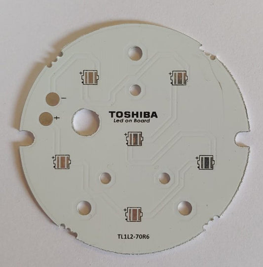 7cm 6 Led Seri Tek Renk TOSHİBA TL1L2-70R6 Led Pcb