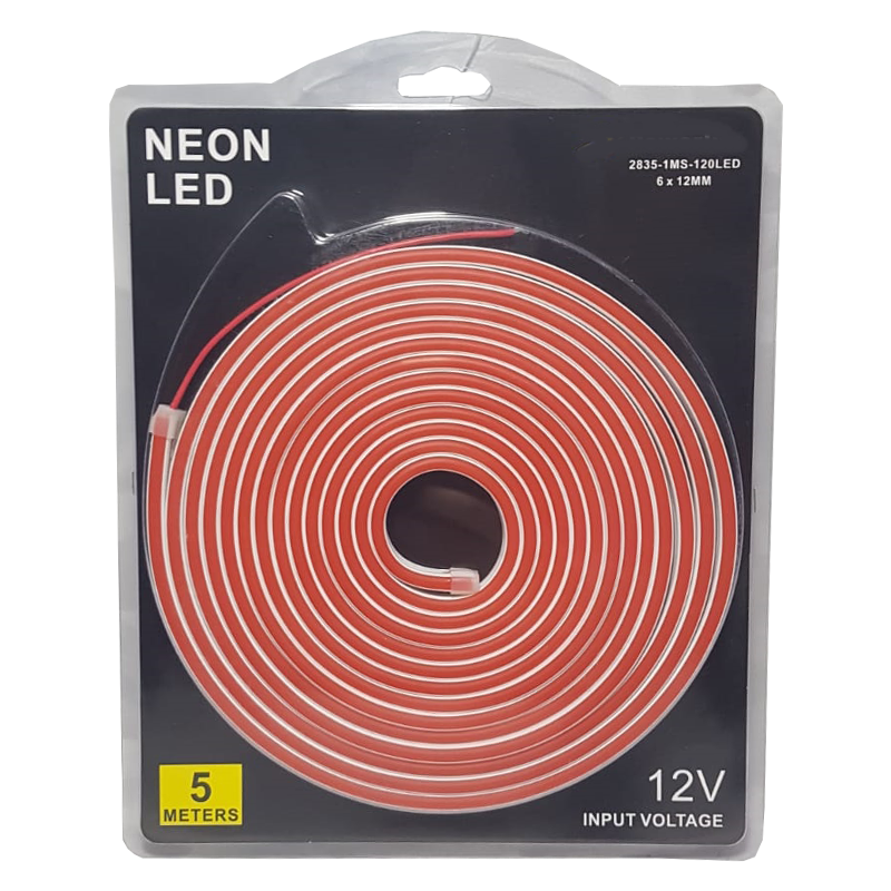 Powermax A Kalite 12 Volt 6x12mm Esnek Neon Led (5 Metre)