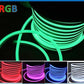 Kalın RGB Neon Led 220V 14x25mm T5 (50 Metre)