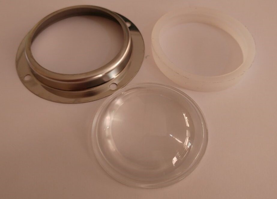 Cob Lens 9CM Contalı (Vidalanır)