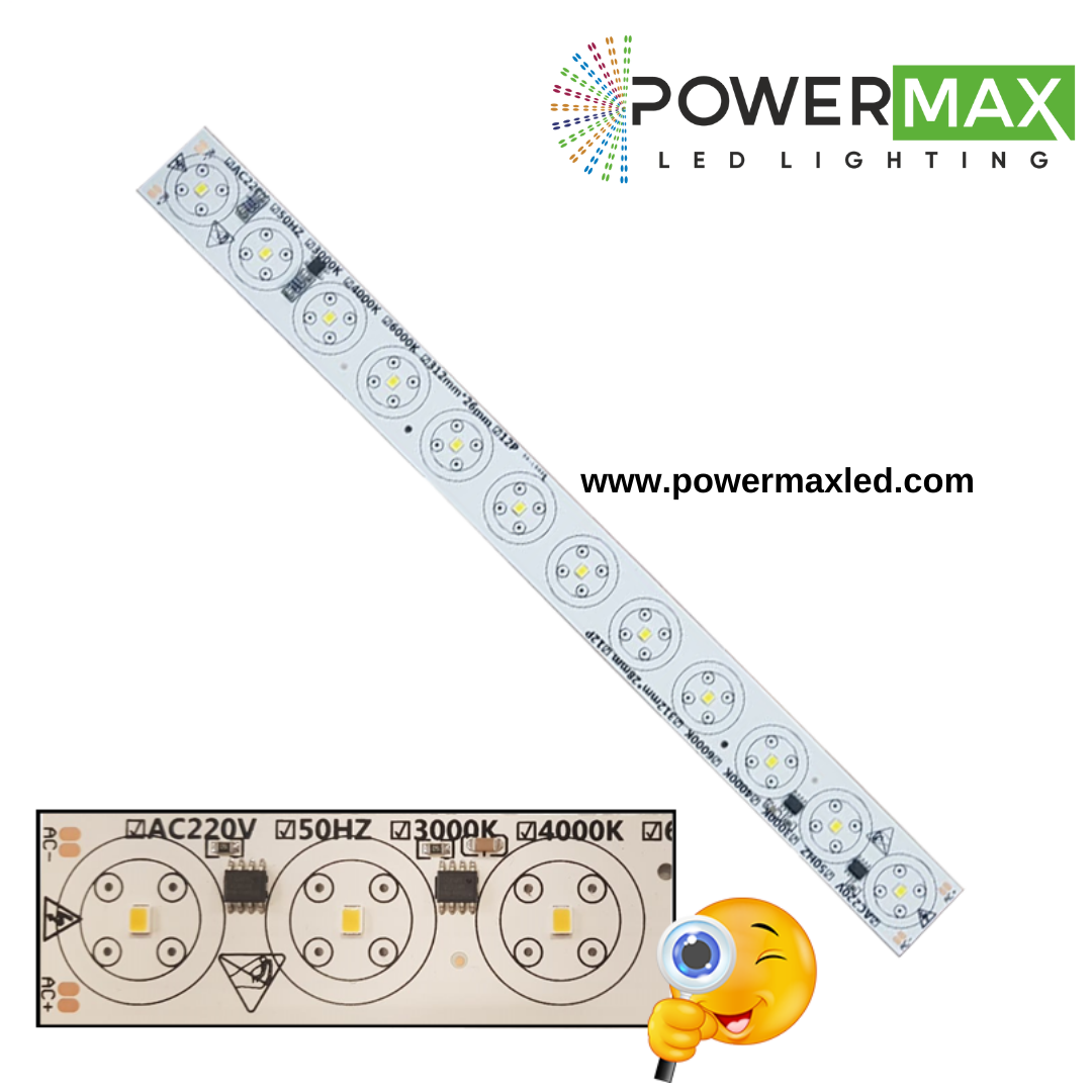 220 Volt 12 Watt SMD 2835 Ledli Hazır Wallwasher PCB