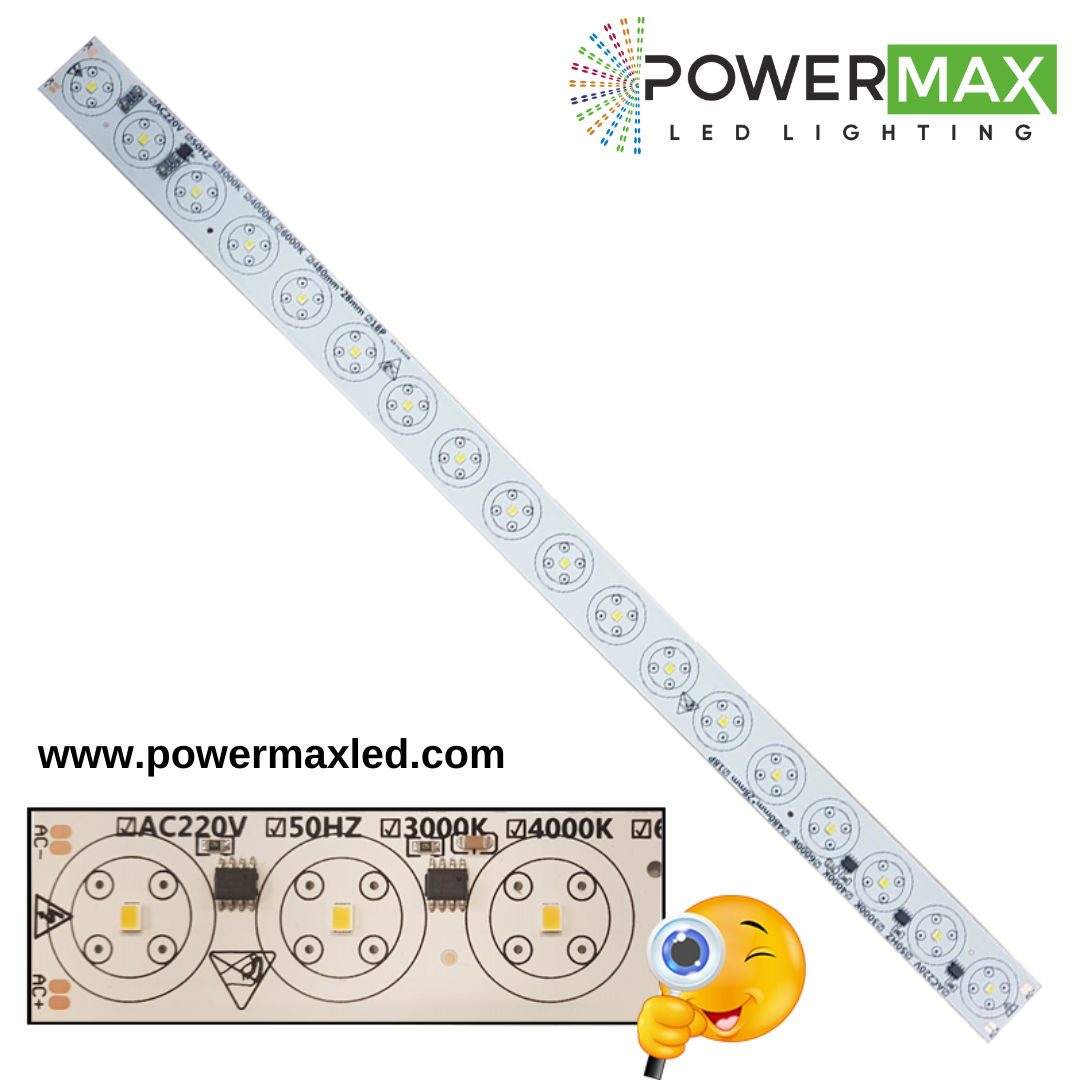 220 Volt 18 Watt SMD 2835 Ledli Hazır Wallwasher PCB