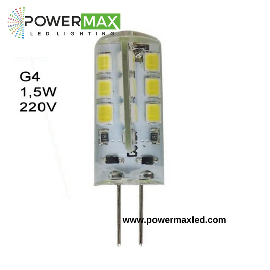 G4 1,5Watt 220Volt Beyaz Led Lamba